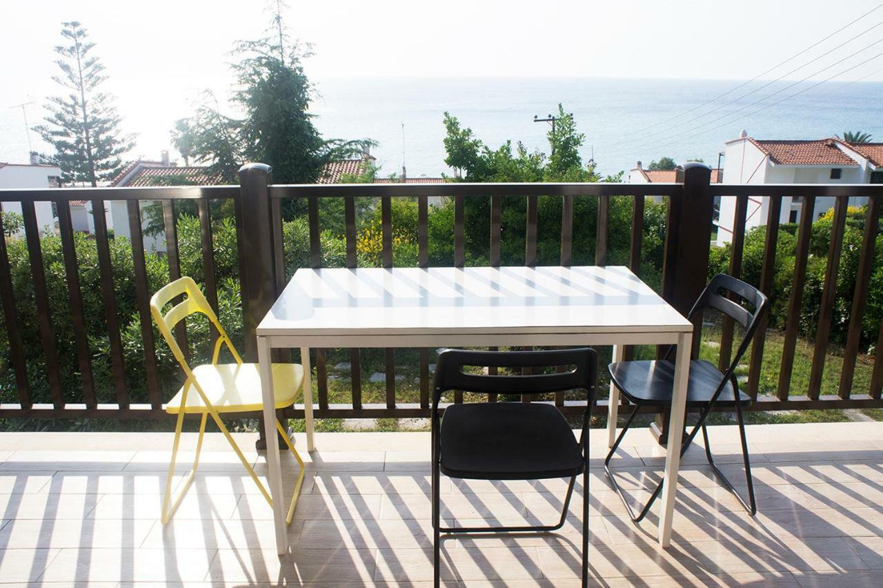 Possidi Aigaiopelagitika 2-Floor Beach House Каландра Экстерьер фото